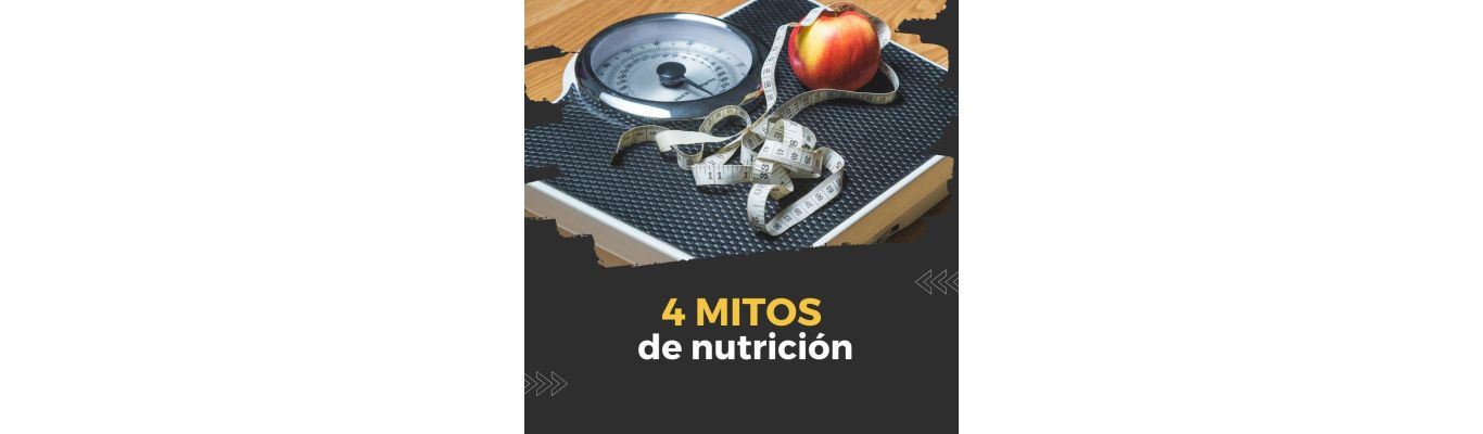 4 Mitos de Nutrición en el Deporte
